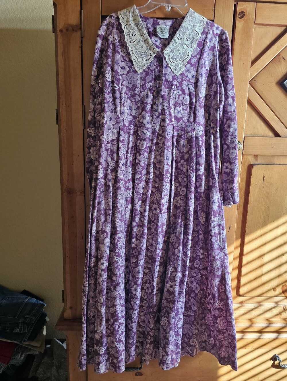Laura Ashley Vintage Floral Dress Sz 10